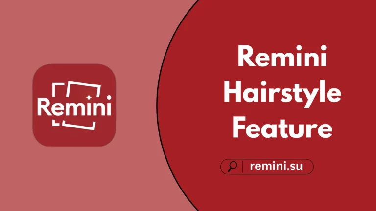 Remini Hairstyle Feature